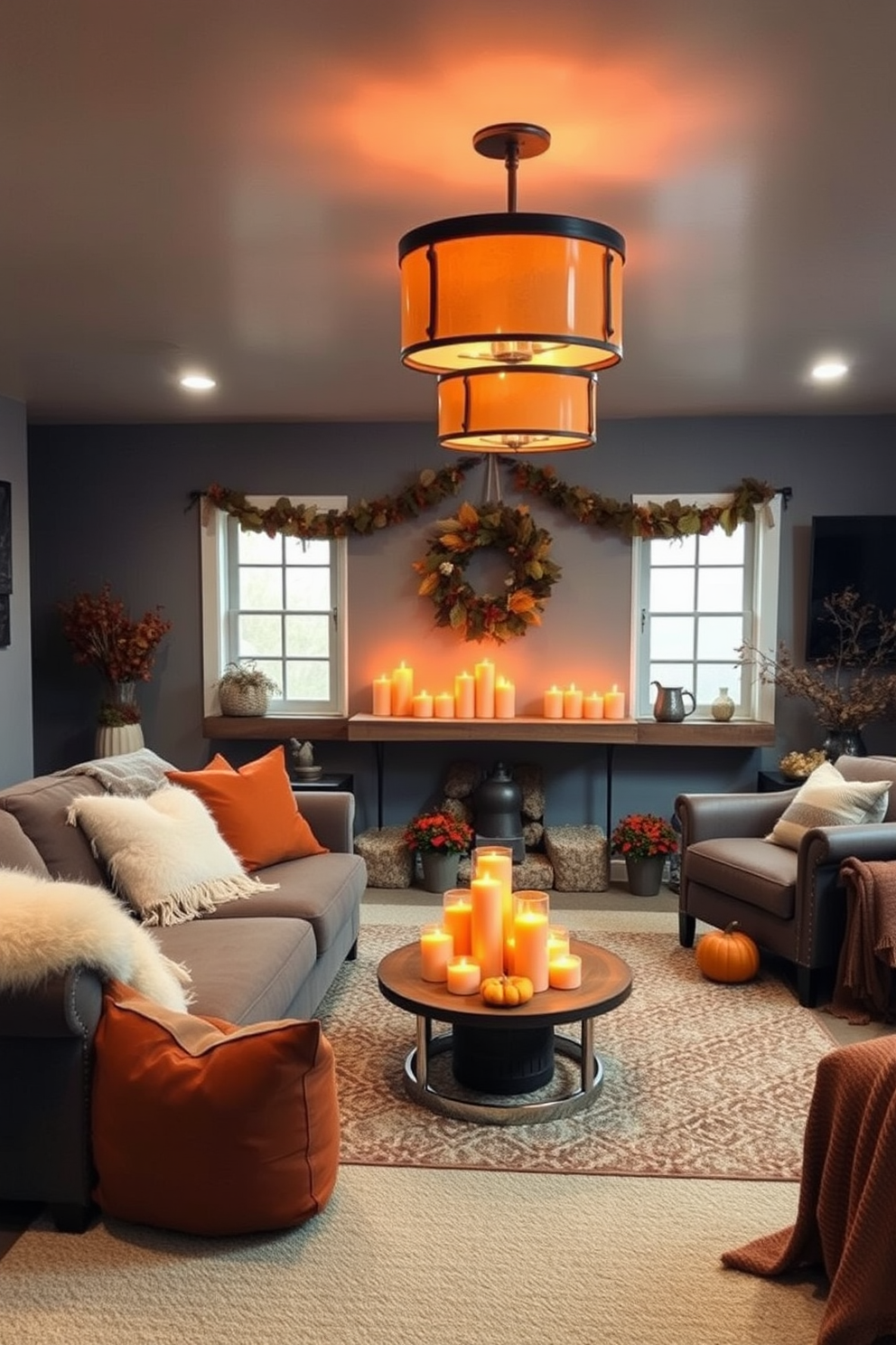 Fall Basement Decorating Ideas 14