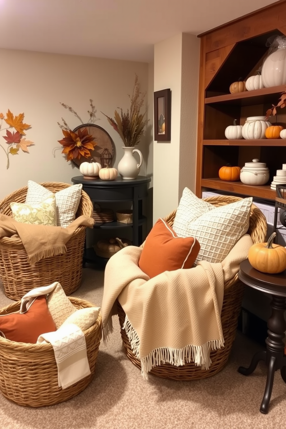 Fall Basement Decorating Ideas 16