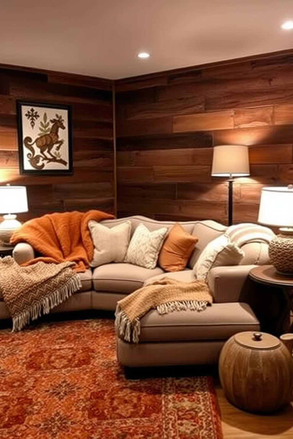 Fall Basement Decorating Ideas 23