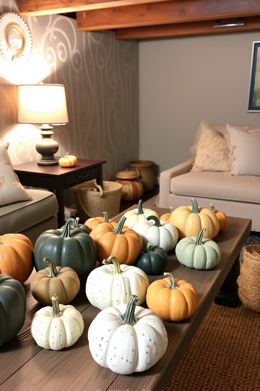 Fall Basement Decorating Ideas 24