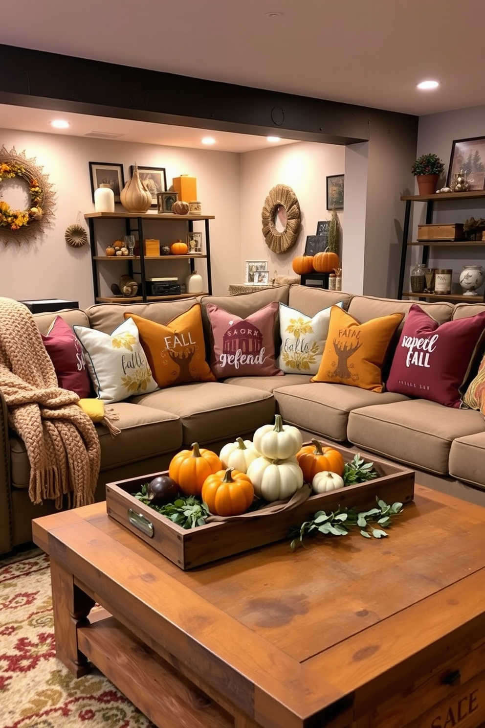 Fall Basement Decorating Ideas 25