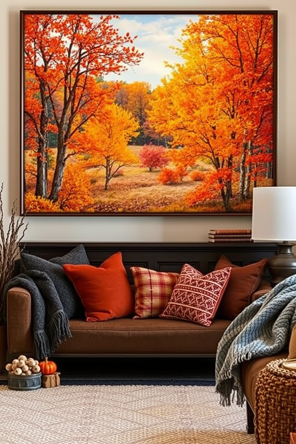 Fall Basement Decorating Ideas 26