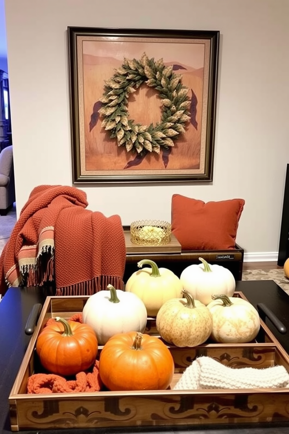 Fall Basement Decorating Ideas 27