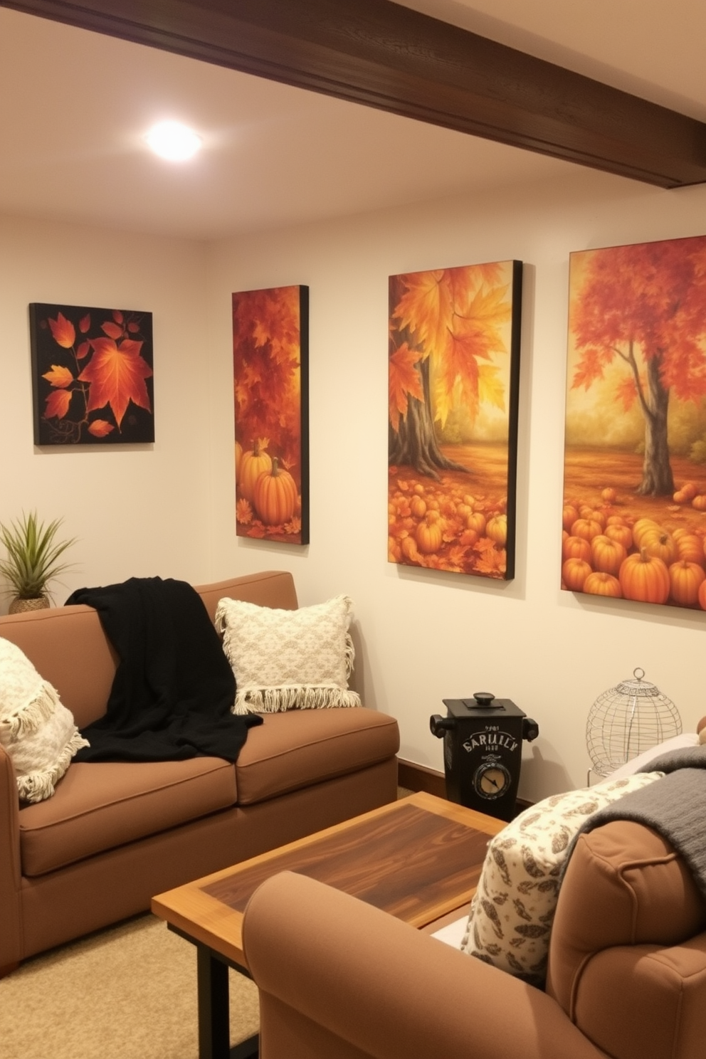 Fall Basement Decorating Ideas 6