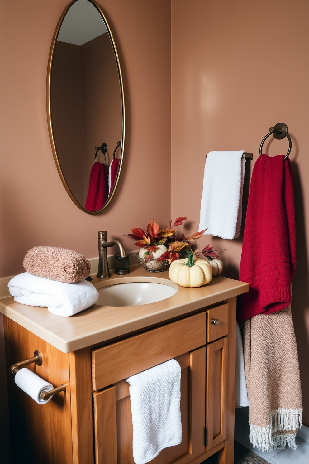 Fall Bathroom Decorating Ideas 11