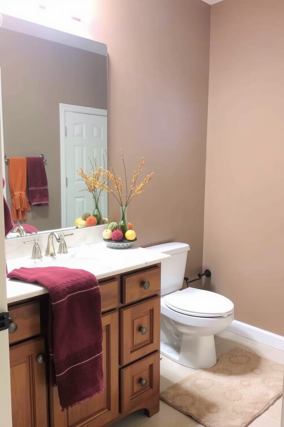 Fall Bathroom Decorating Ideas 14