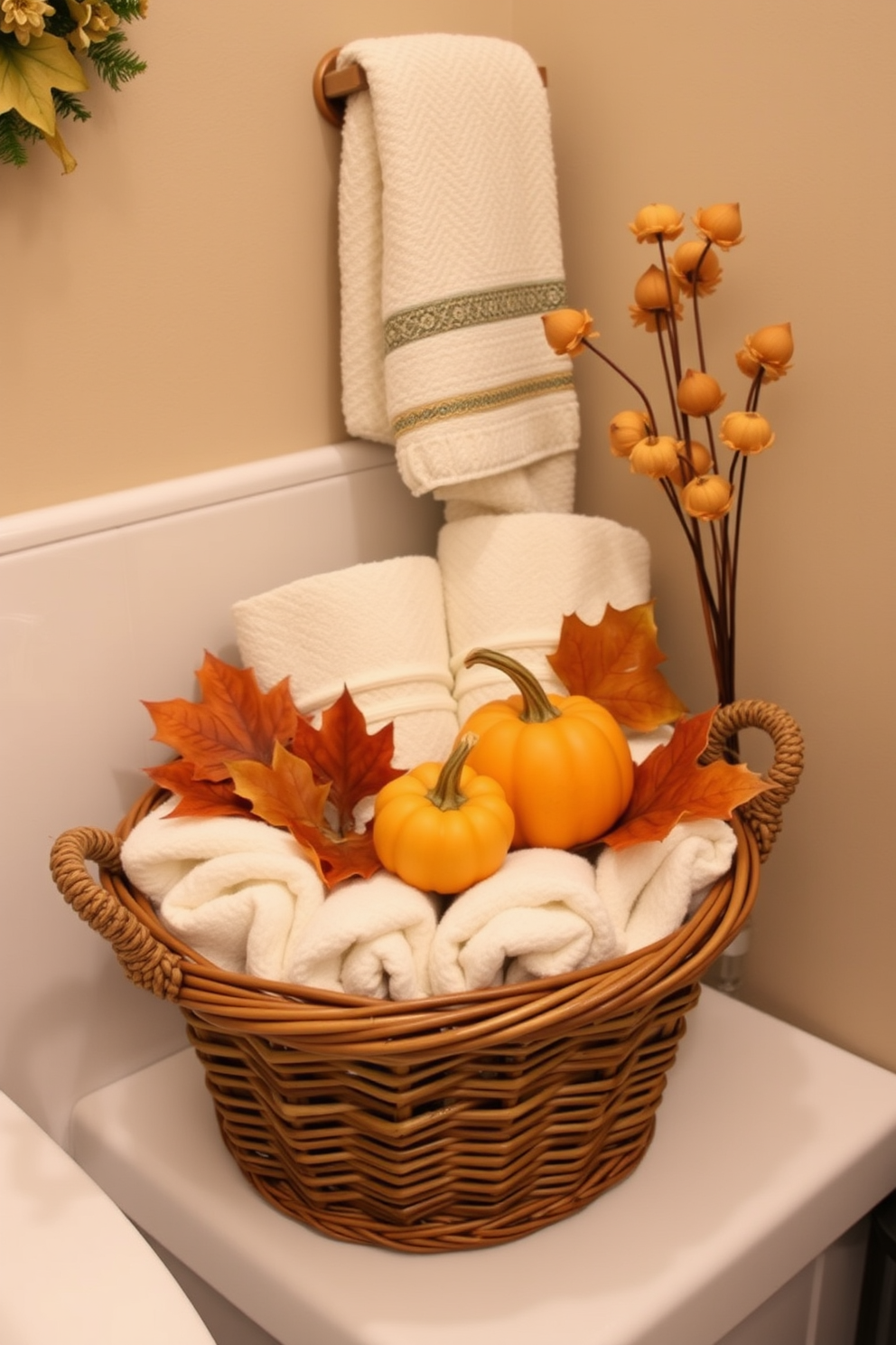 Fall Bathroom Decorating Ideas 15