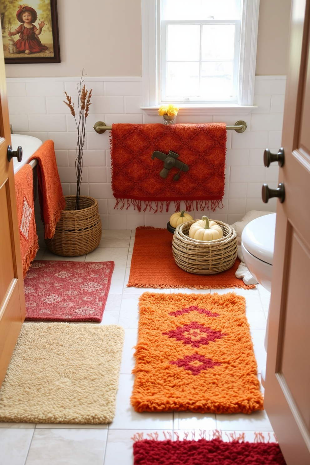 Fall Bathroom Decorating Ideas 16