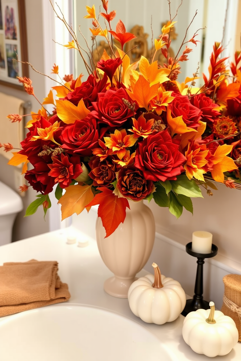 Fall Bathroom Decorating Ideas 24