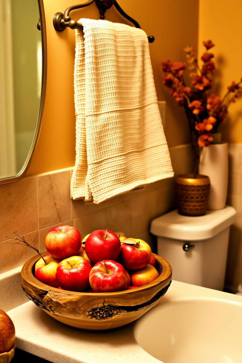 Fall Bathroom Decorating Ideas 26