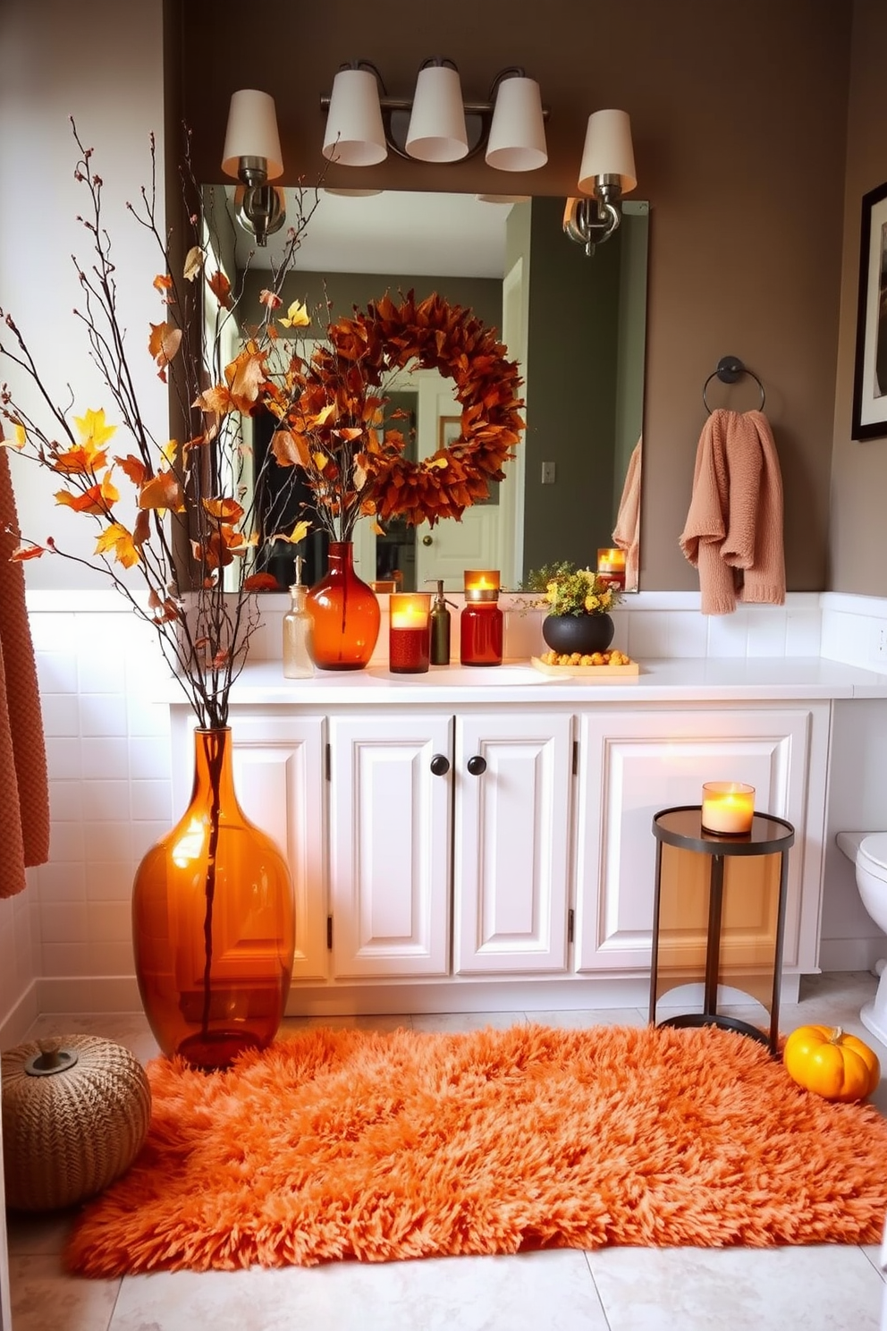 Fall Bathroom Decorating Ideas 28