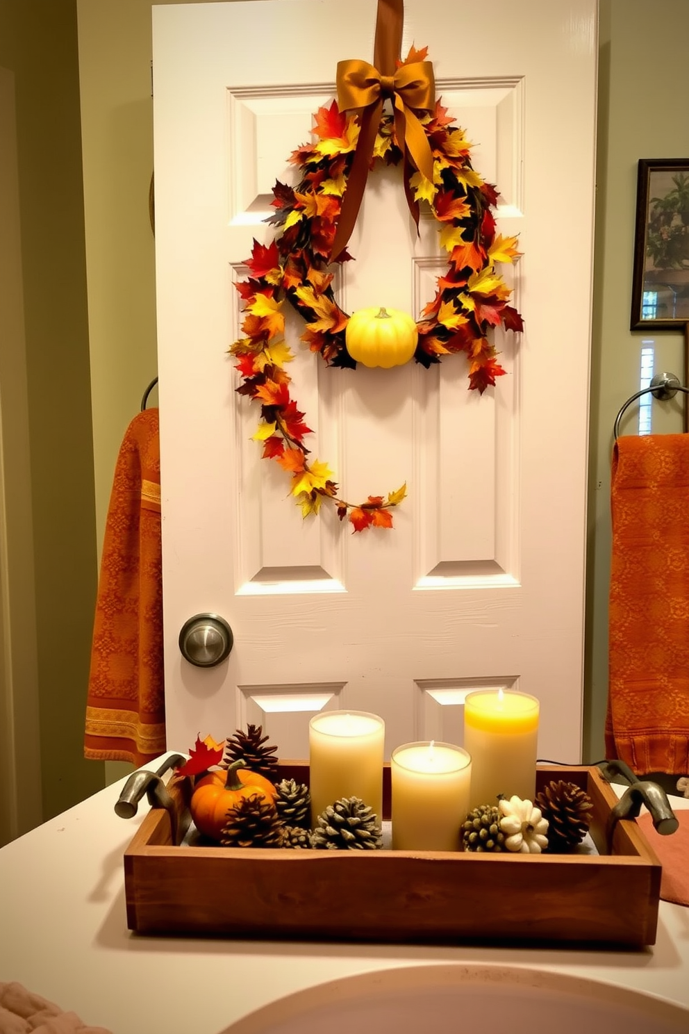 Fall Bathroom Decorating Ideas 30