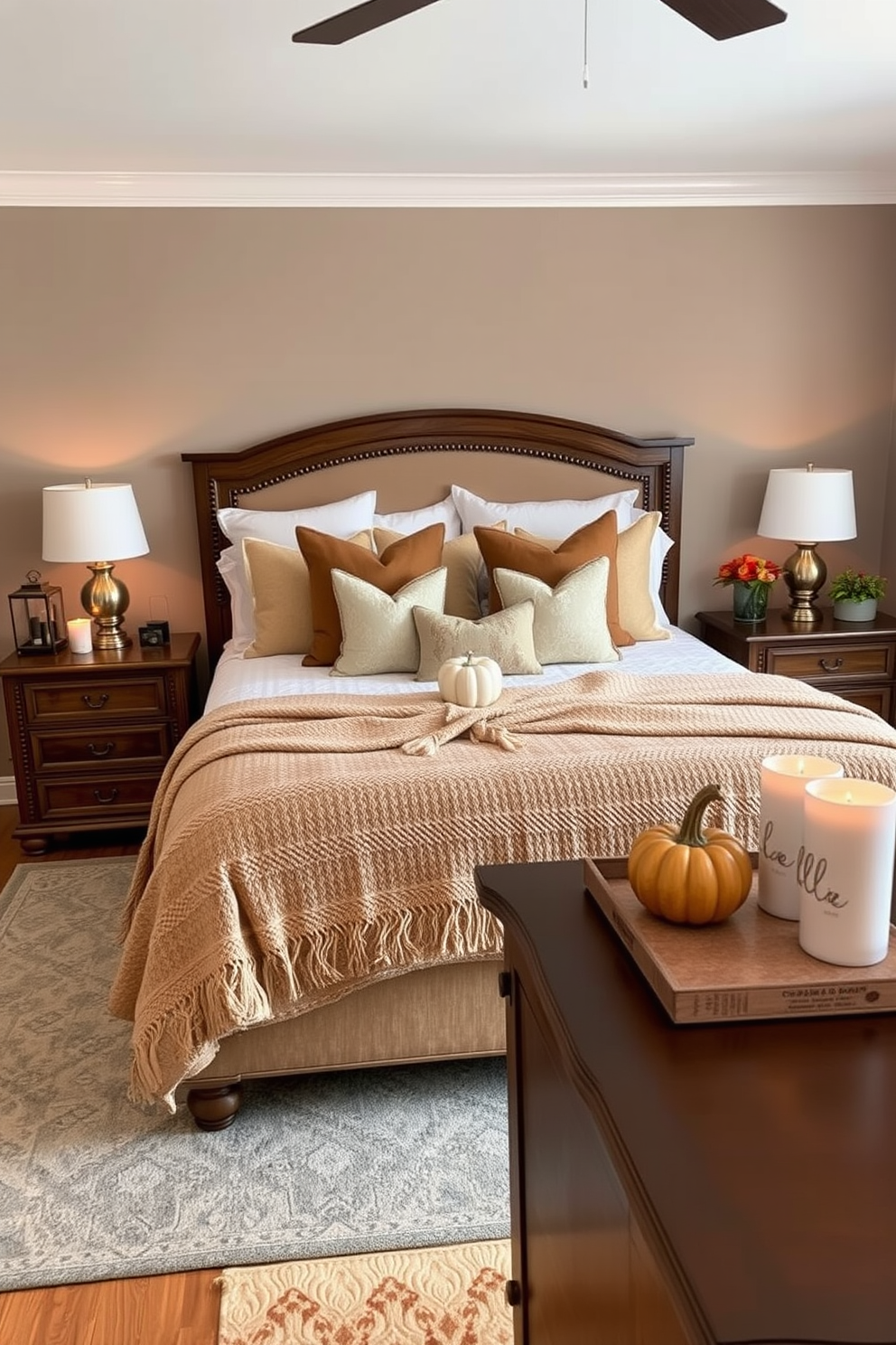 Fall Bedroom Decorating Ideas 16