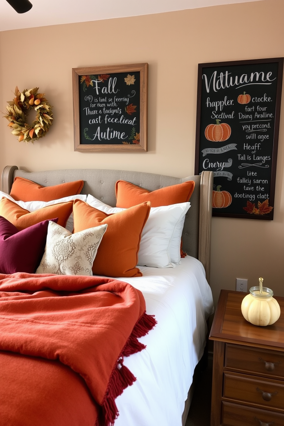 Fall Bedroom Decorating Ideas 30