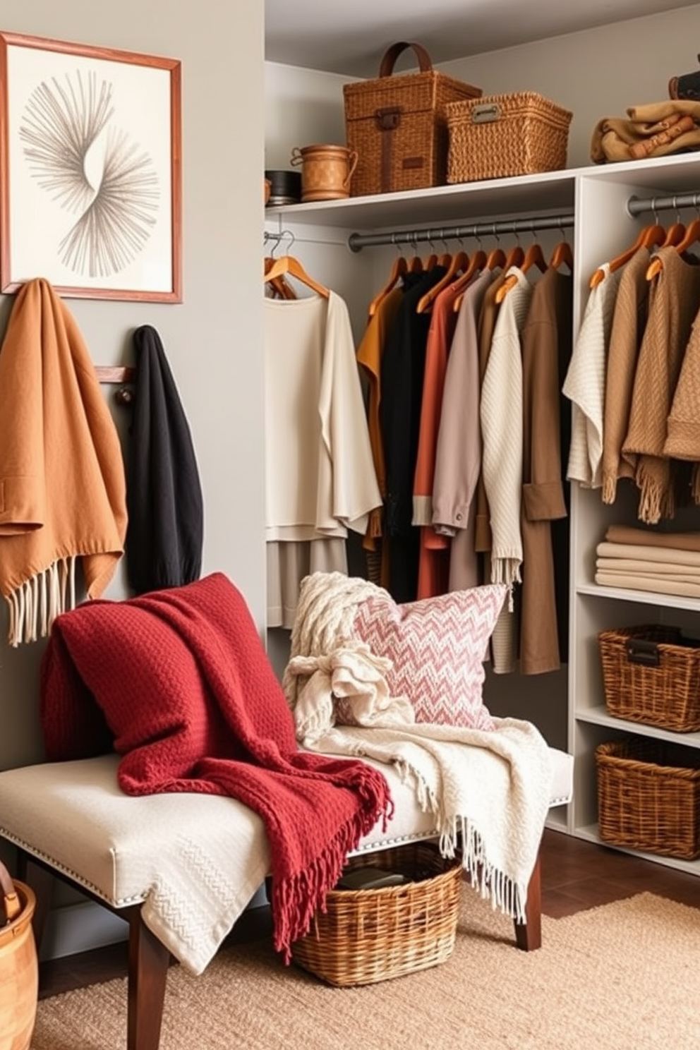 Fall Closet Decorating Ideas 17