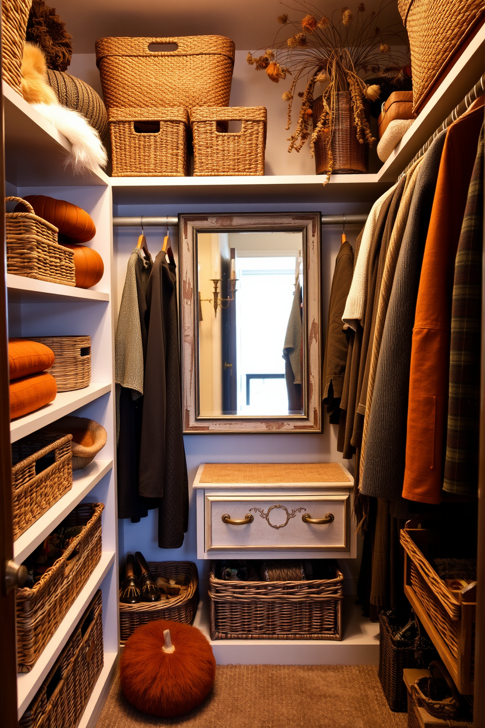 Fall Closet Decorating Ideas 2