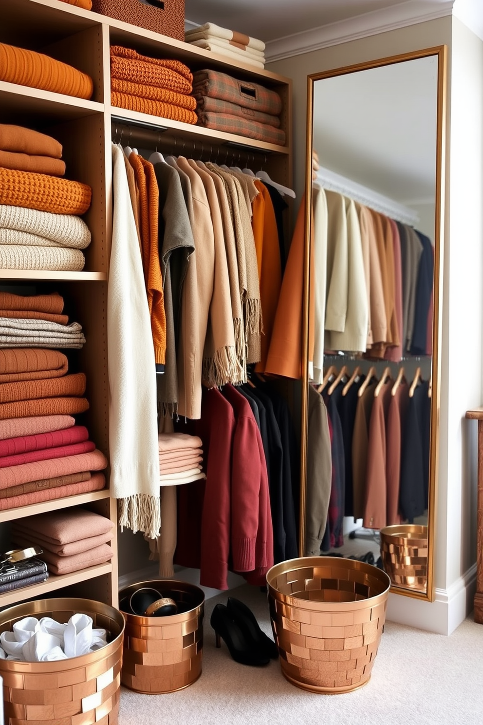 Fall Closet Decorating Ideas 7