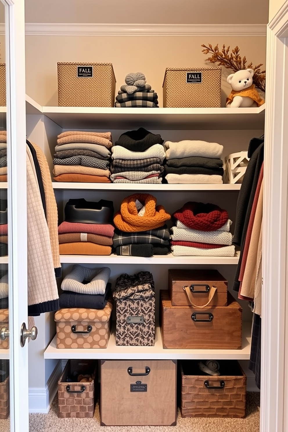 Fall Closet Decorating Ideas 8