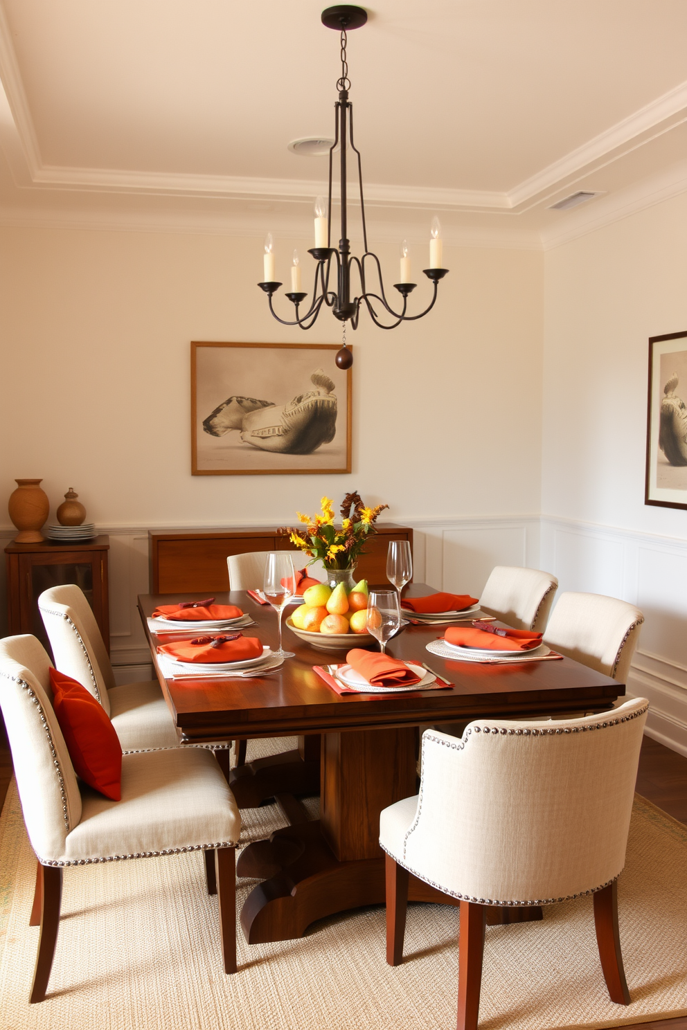 Fall Dining Room Decorating Ideas 14