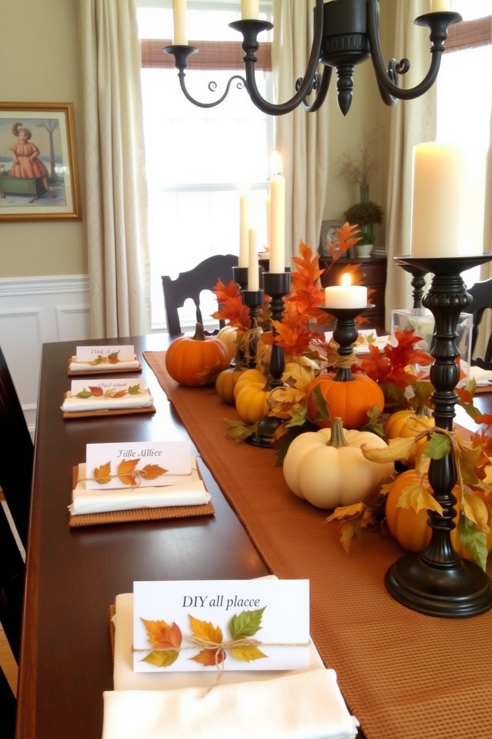 Fall Dining Room Decorating Ideas 18