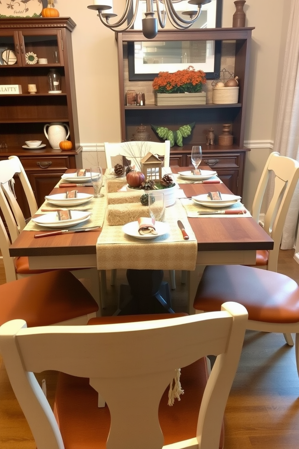 Fall Dining Room Decorating Ideas 25