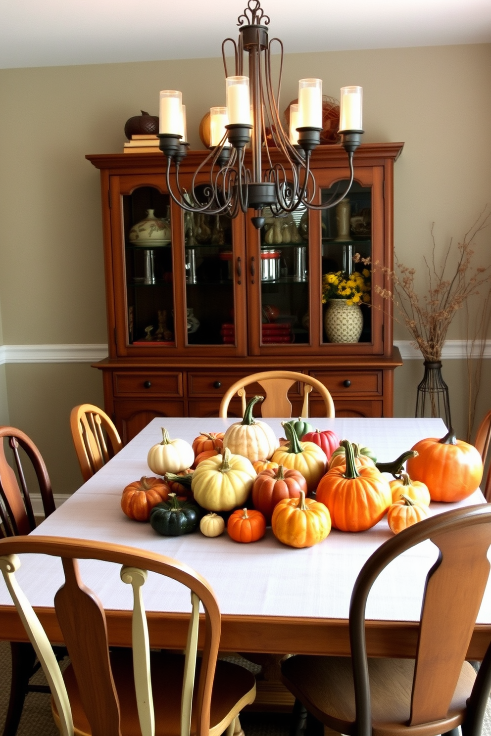 Fall Dining Room Decorating Ideas 26