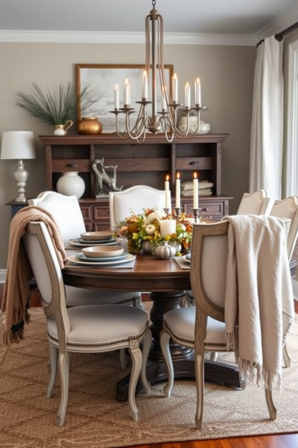 Fall Dining Room Decorating Ideas 3