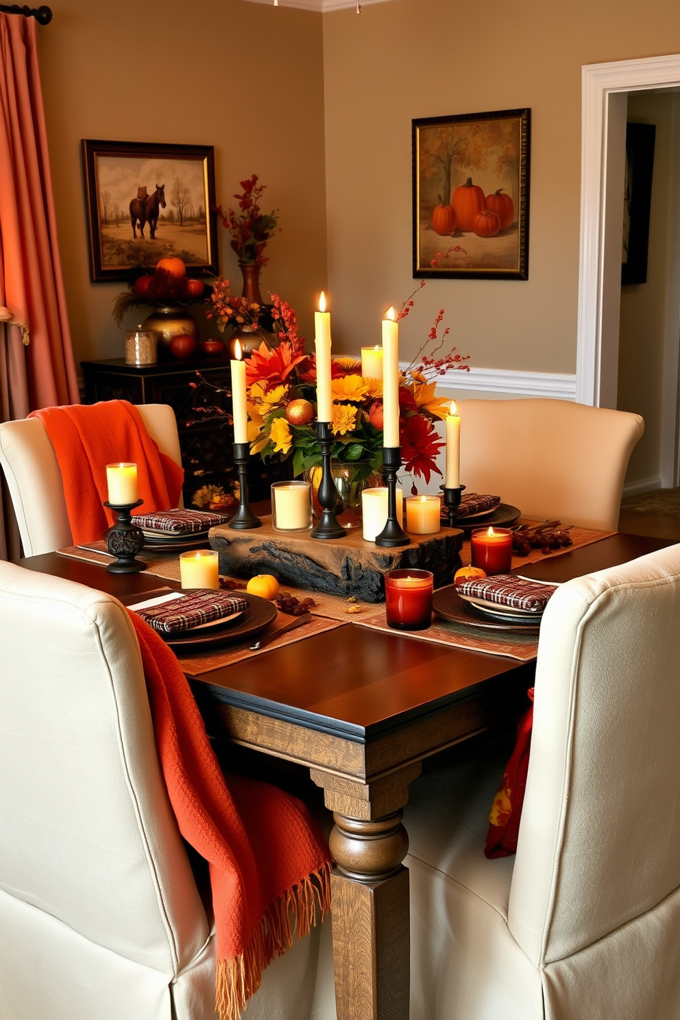 Fall Dining Room Decorating Ideas 4