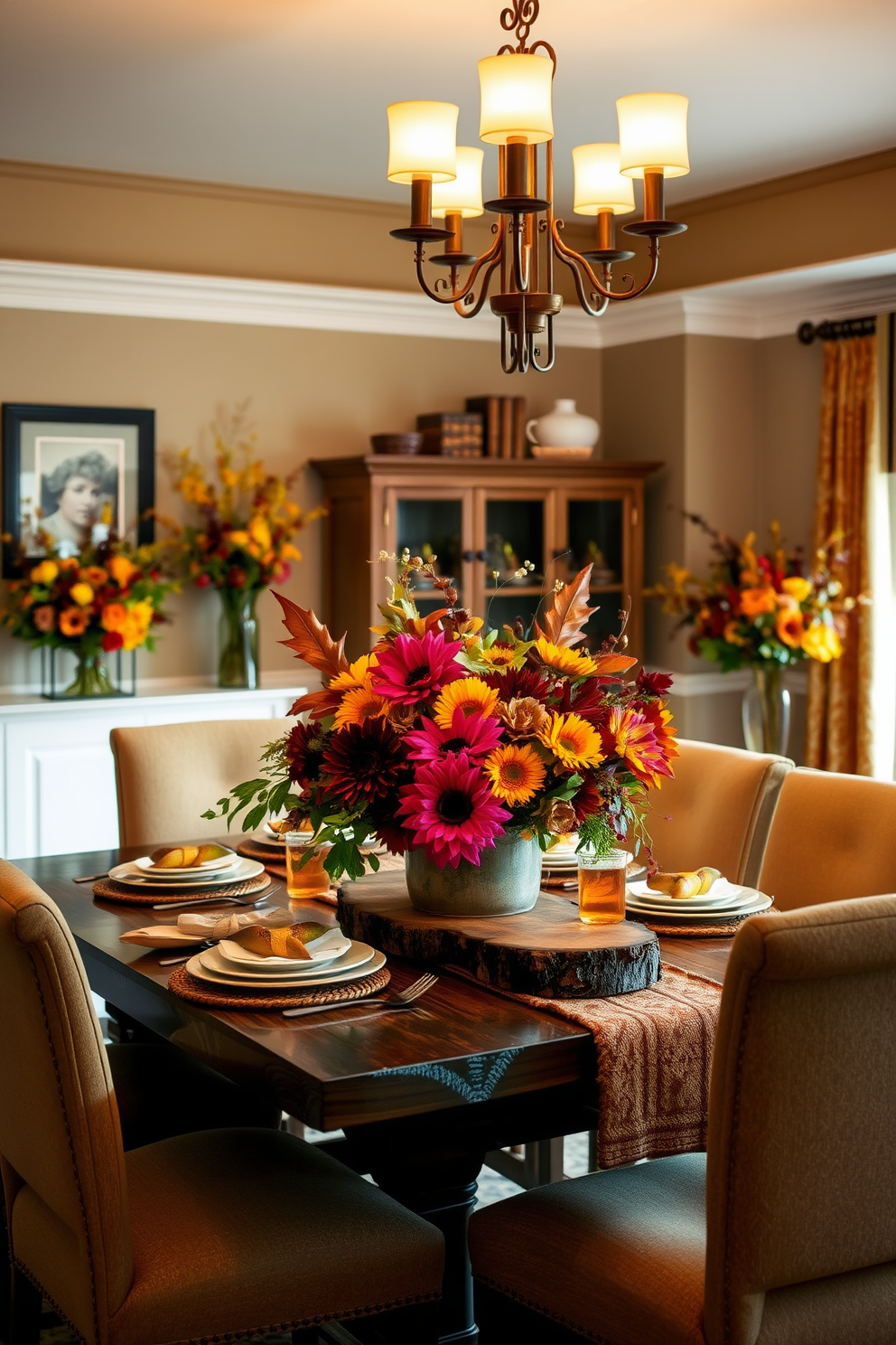 Fall Dining Room Decorating Ideas 5