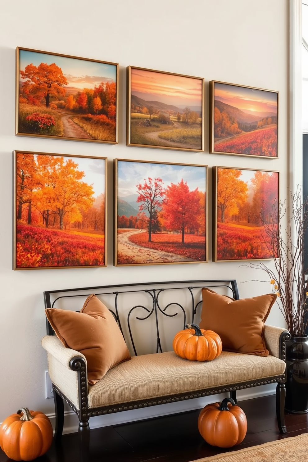 Fall Entryway Decorating Ideas 14