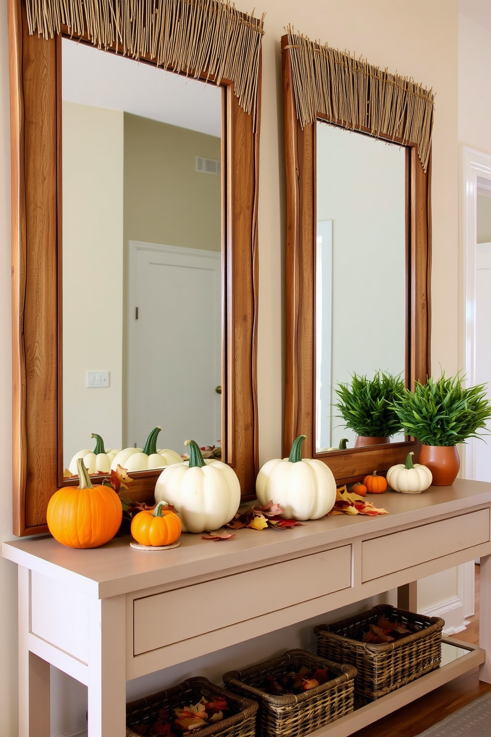 Fall Entryway Decorating Ideas 15