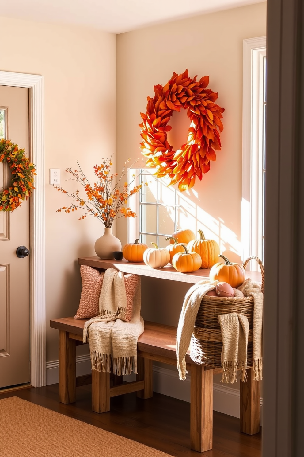 Fall Entryway Decorating Ideas 23