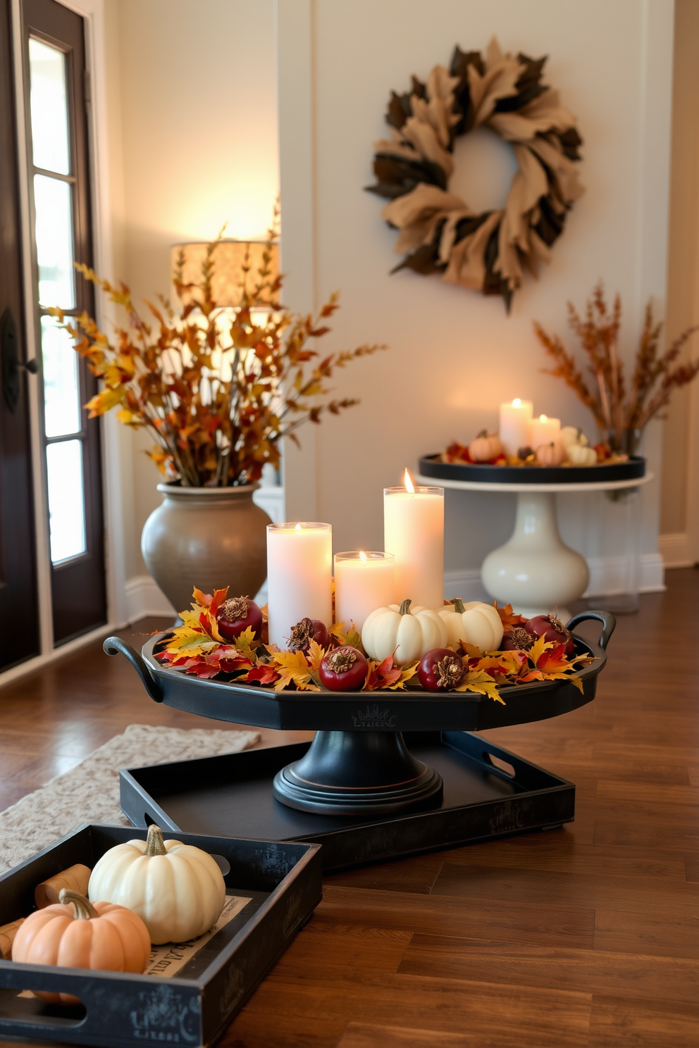 Fall Entryway Decorating Ideas 24