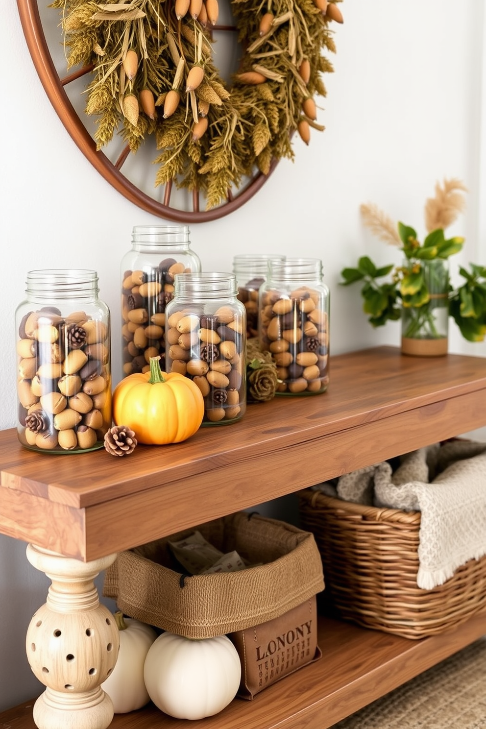 Fall Entryway Decorating Ideas 26