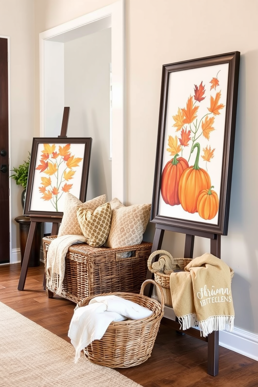 Fall Entryway Decorating Ideas 28