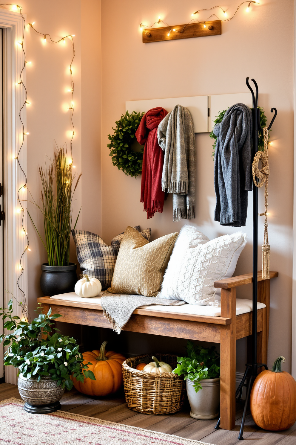 Fall Entryway Decorating Ideas 29