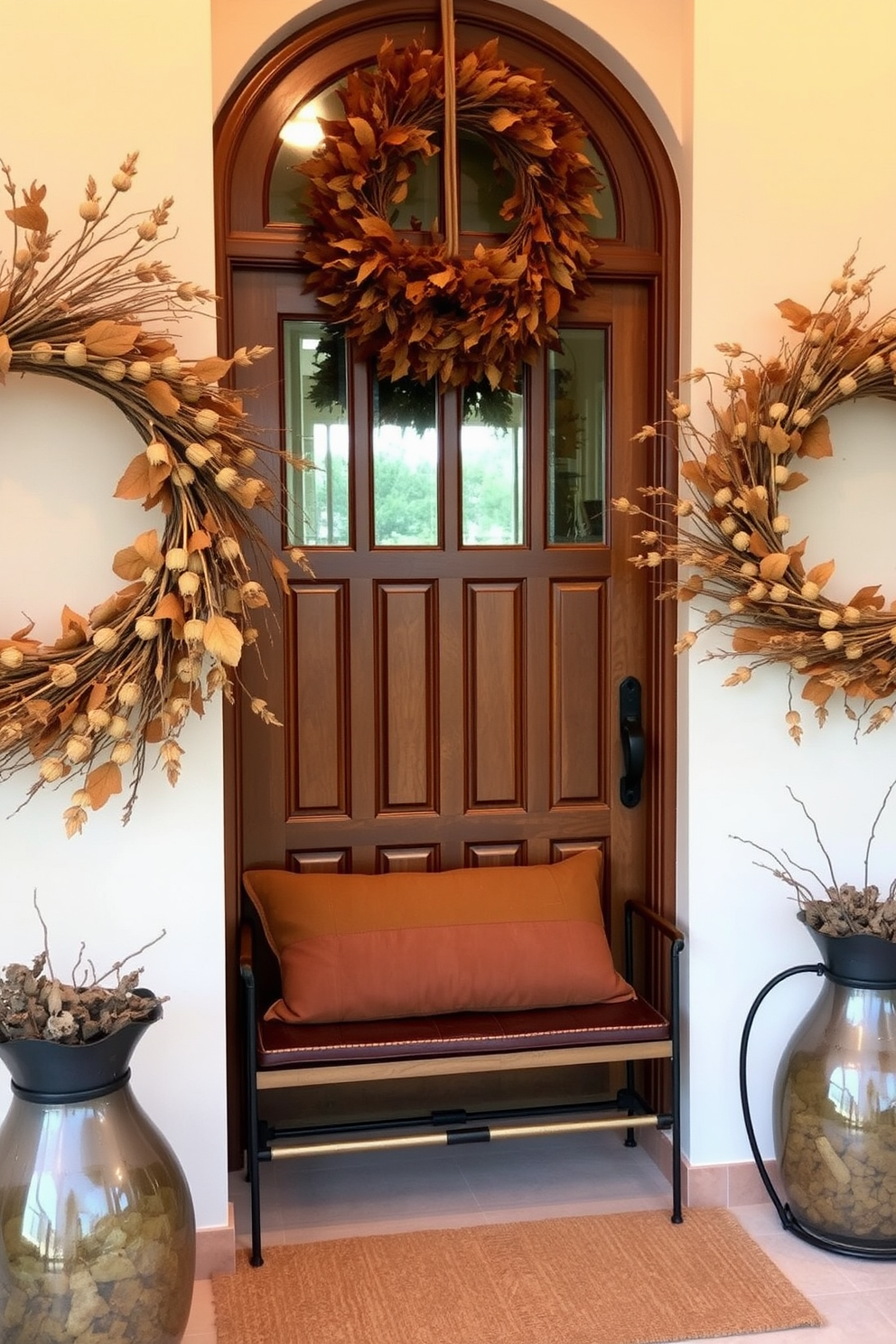 Fall Entryway Decorating Ideas 4