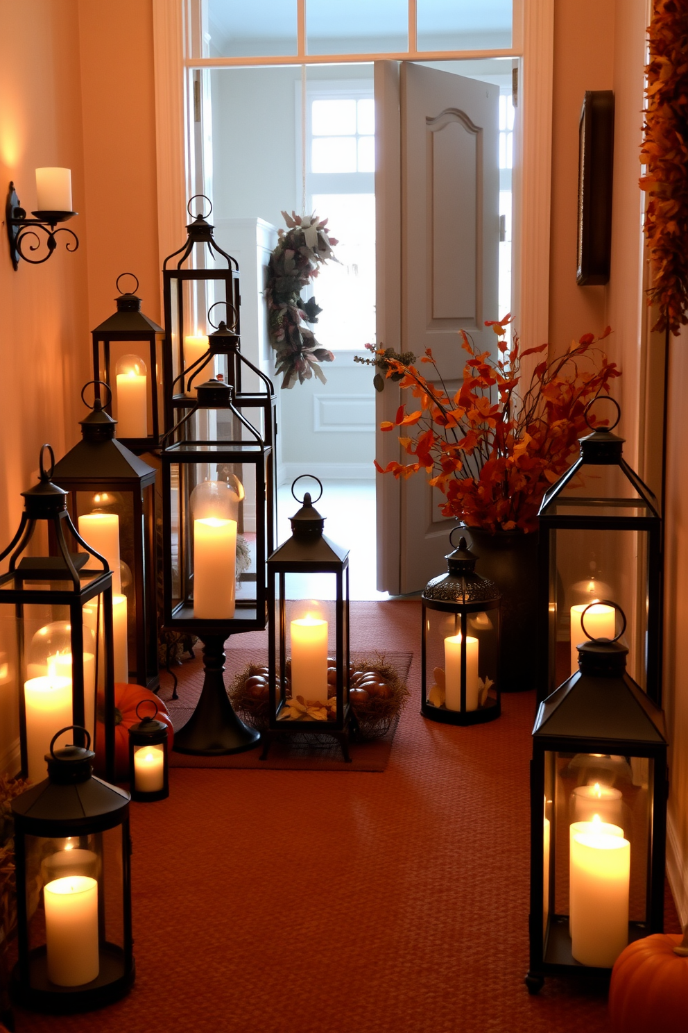 Fall Entryway Decorating Ideas 5