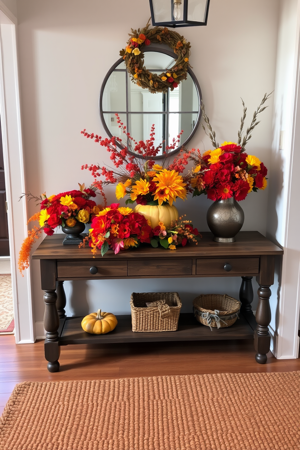 Fall Entryway Decorating Ideas 6