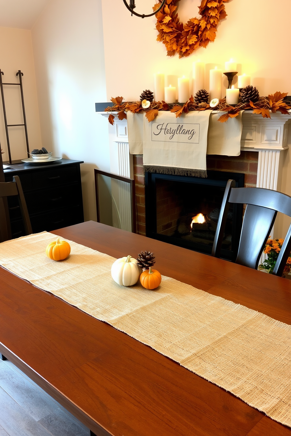 Fall Fireplace Decorating Ideas 29