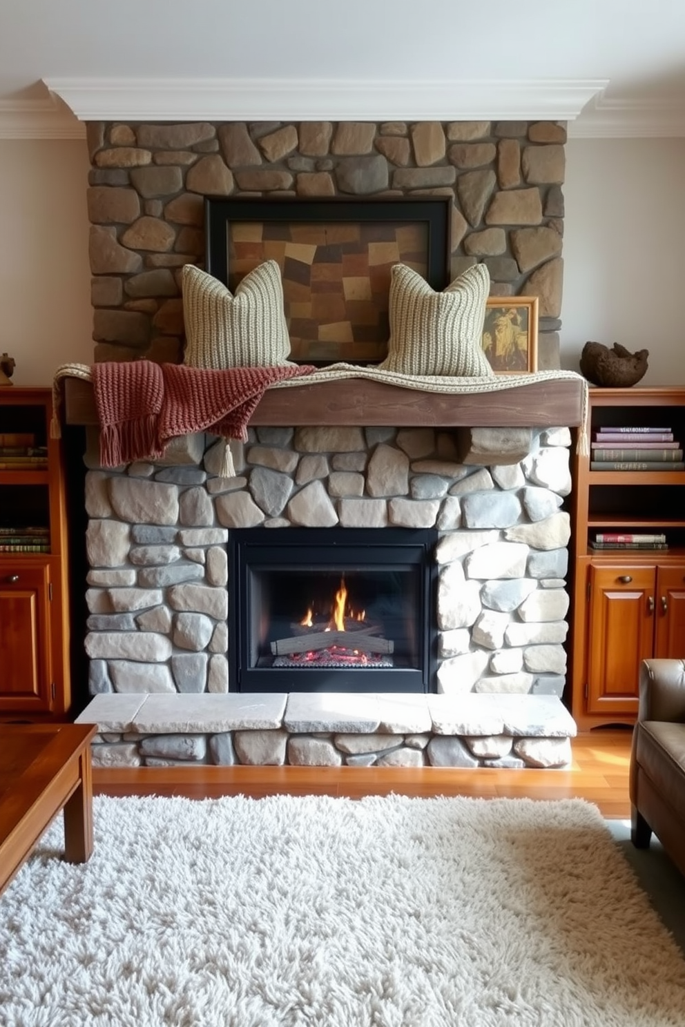 Fall Fireplace Decorating Ideas 3