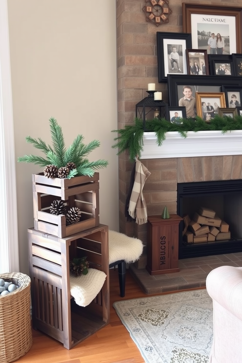 Fall Fireplace Decorating Ideas 6