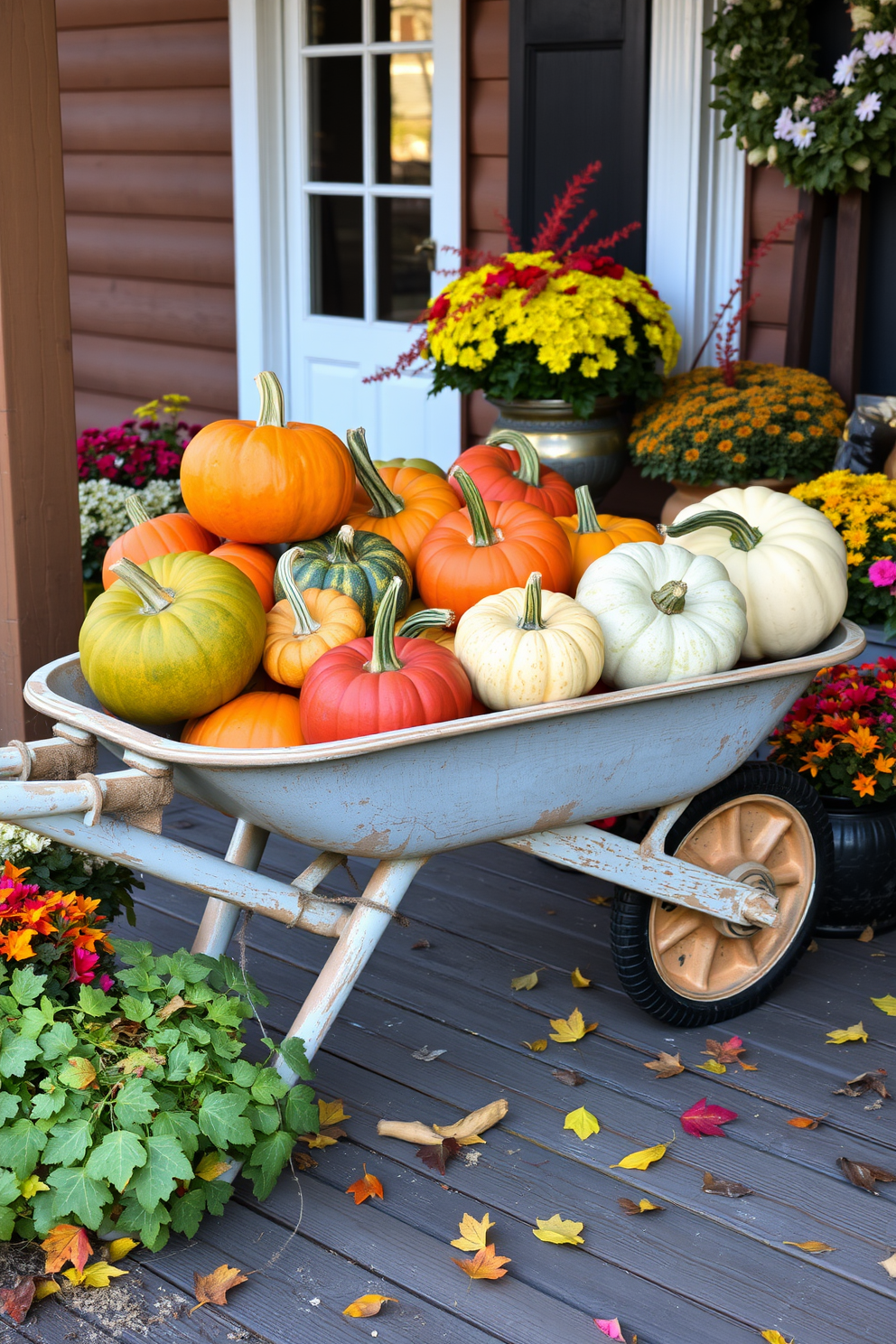 Fall Front Door Decorating Ideas 10