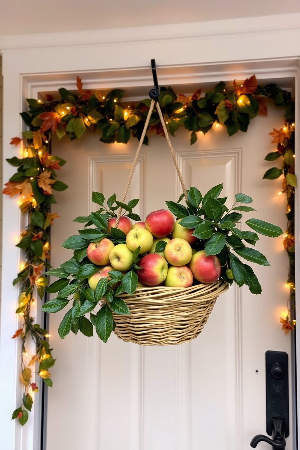 Fall Front Door Decorating Ideas 14