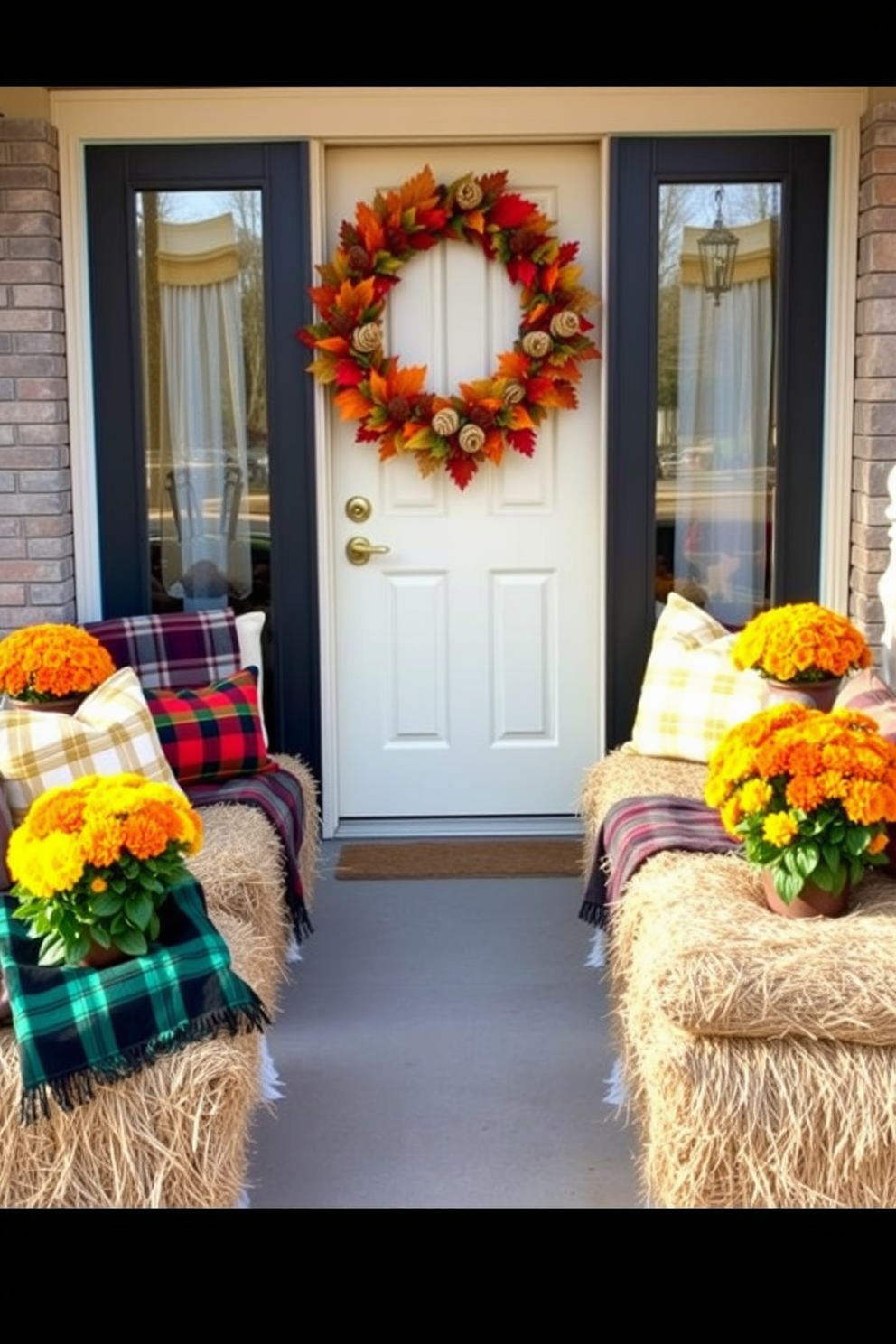 Fall Front Door Decorating Ideas 20