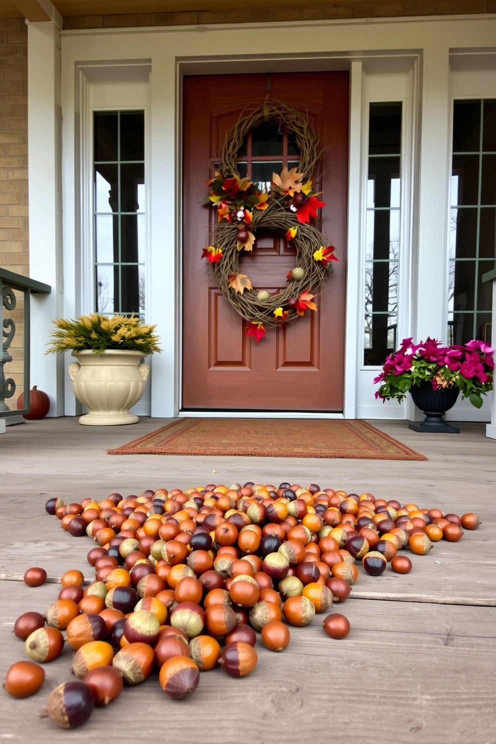 Fall Front Door Decorating Ideas 21