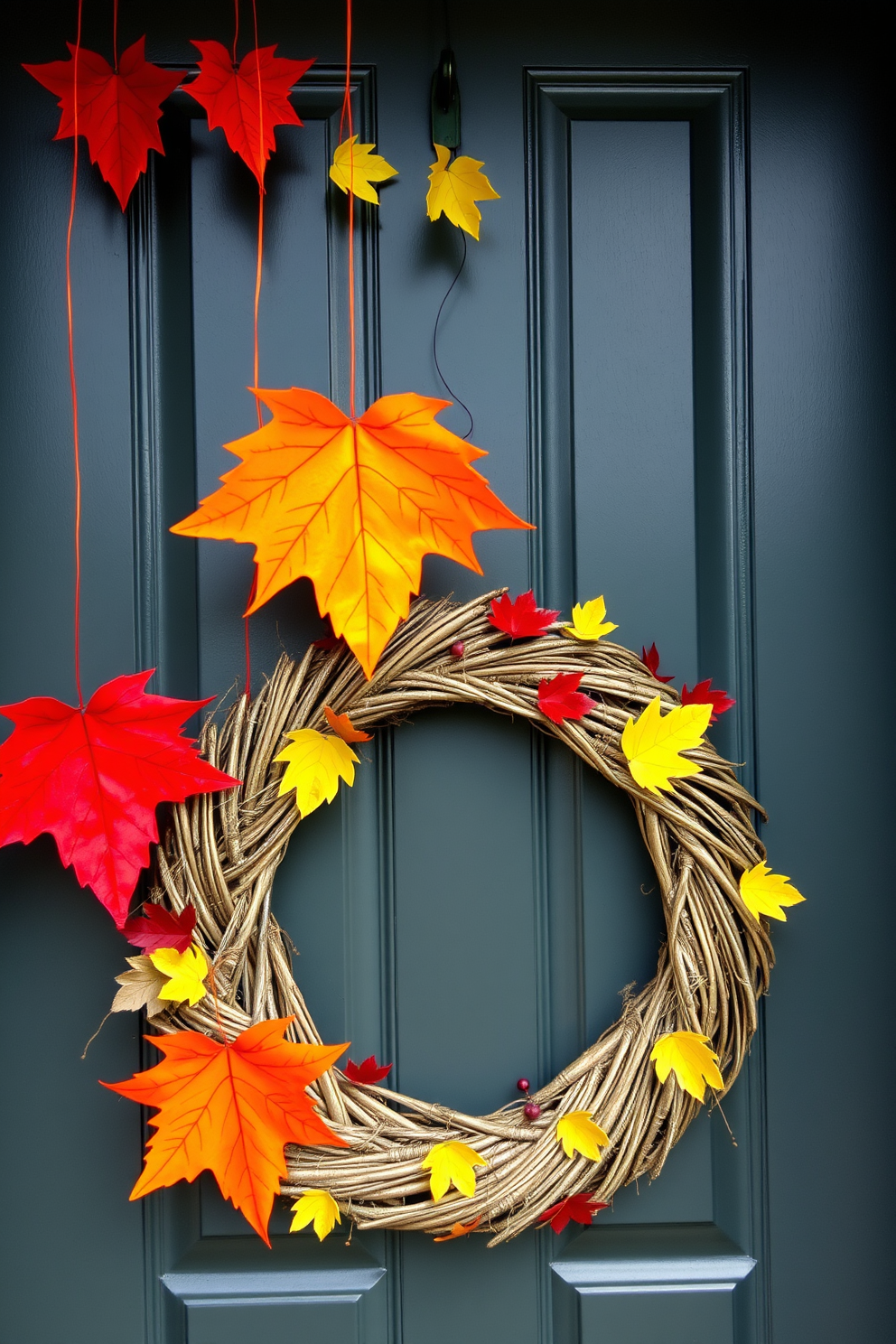 Fall Front Door Decorating Ideas 27