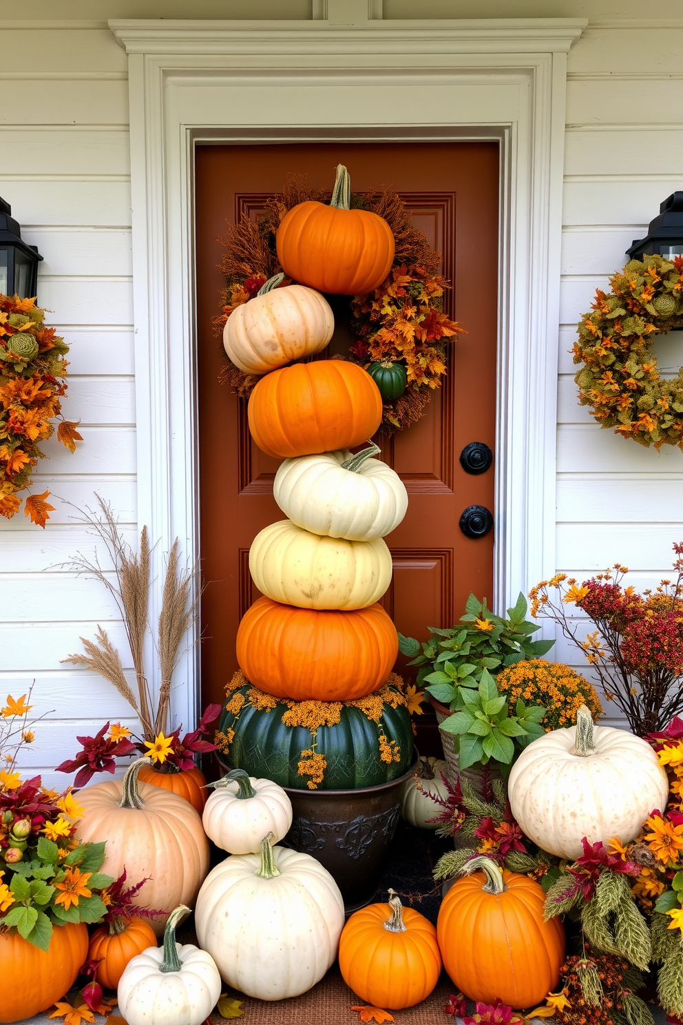 Fall Front Door Decorating Ideas 3