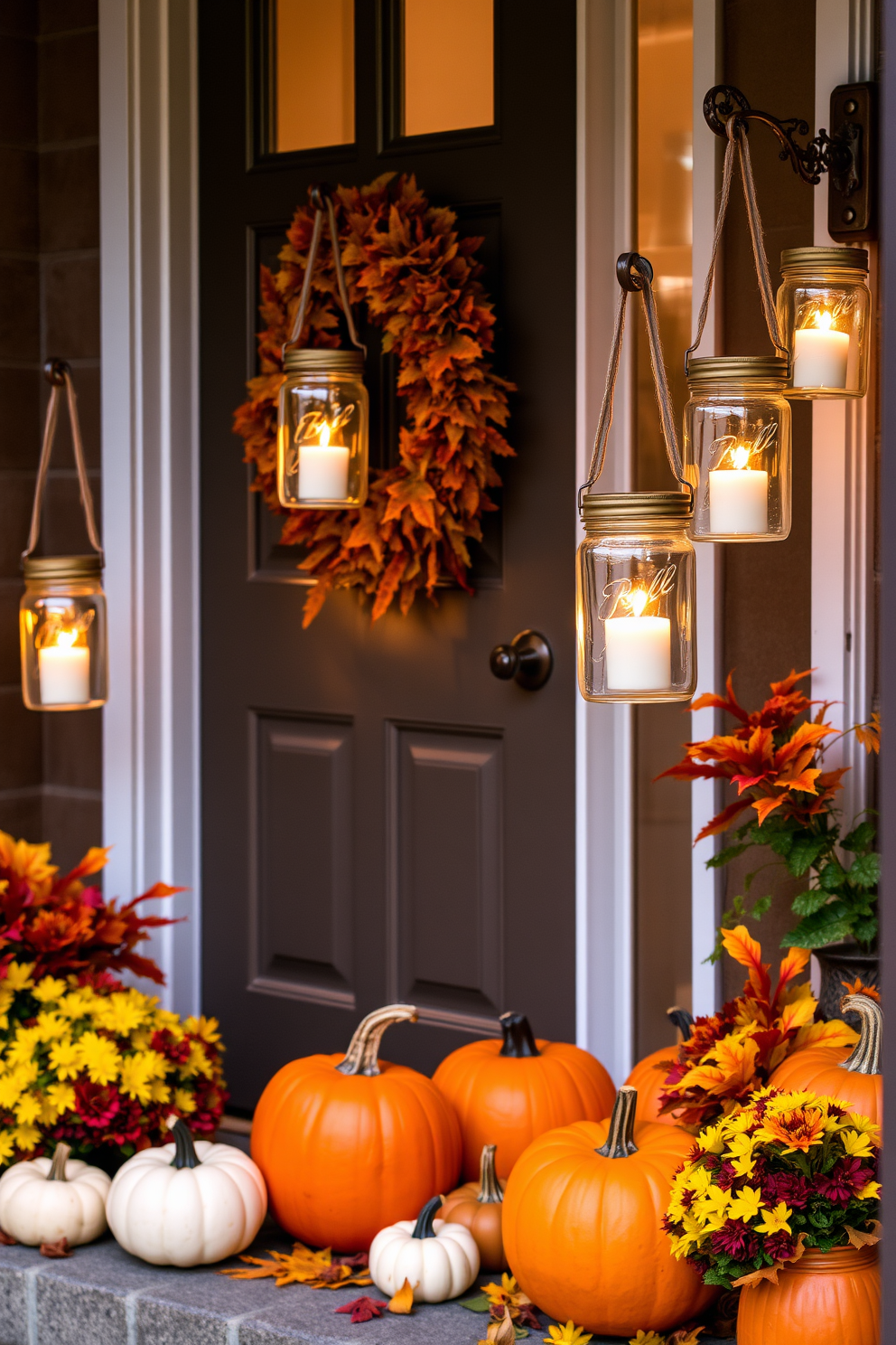 Fall Front Door Decorating Ideas 5