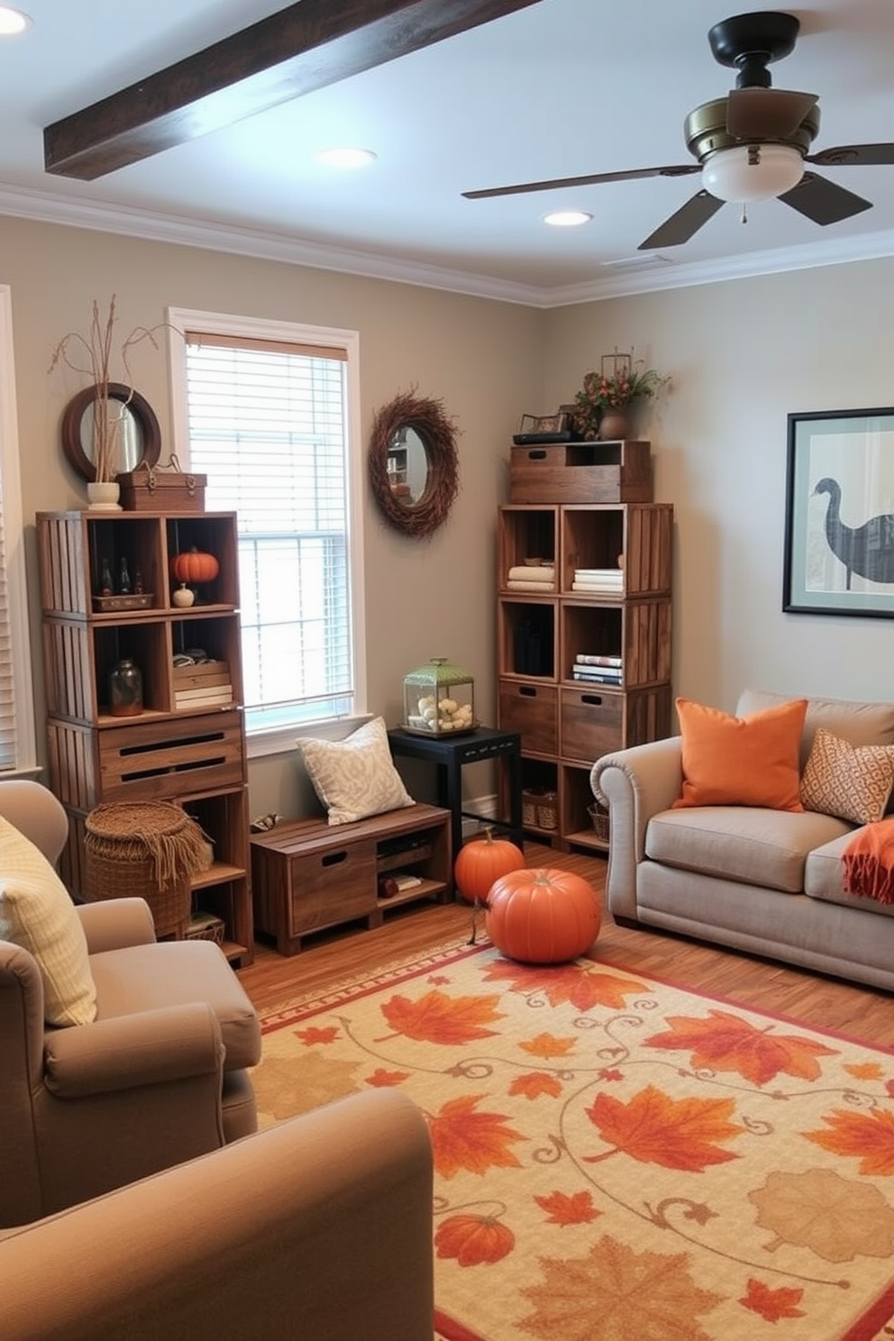 Fall Game Room Decorating Ideas 13